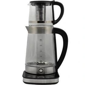 چای ساز دسینی مدل DS1940 ظرفیت ۳ لیتر با کتری پیرکس