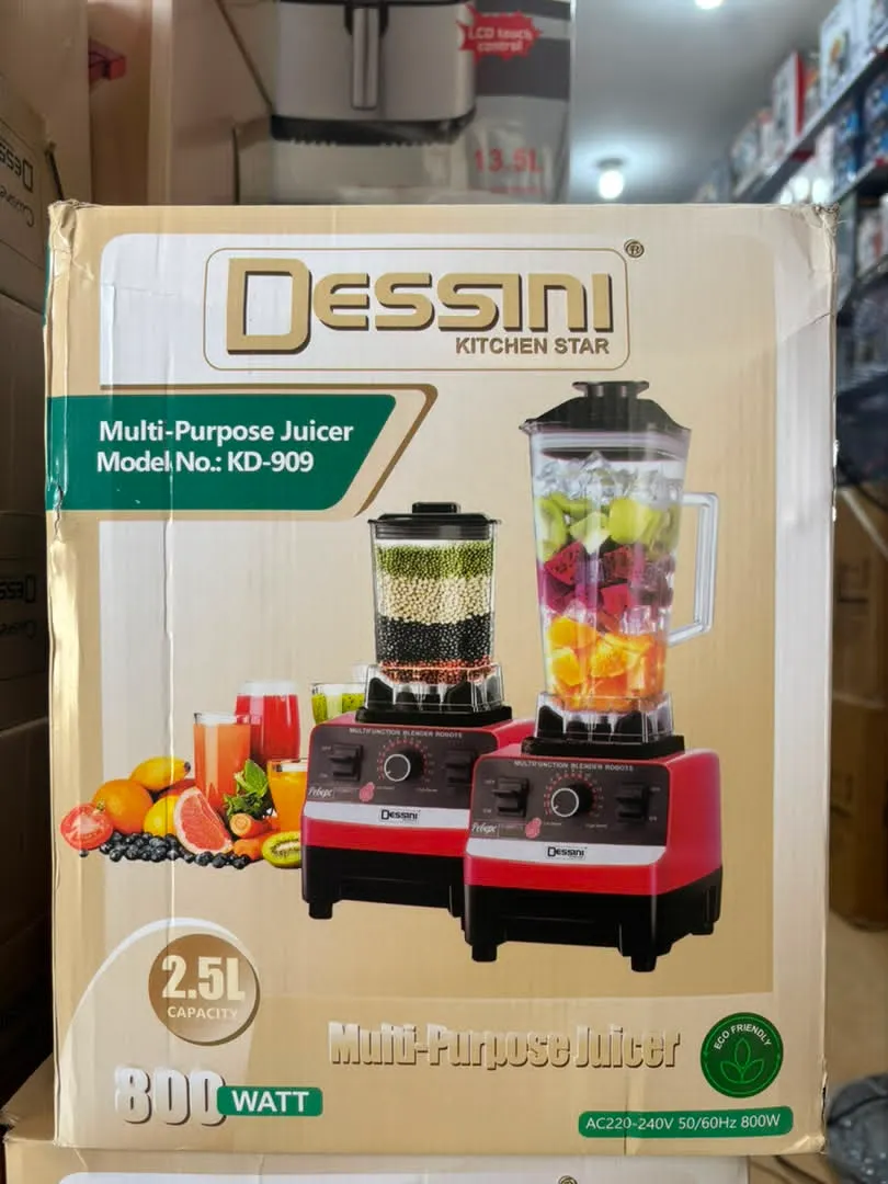 مخلوط کن ۲ کاره دسینی مدل DK909 ظرفیت ۳ لیتر